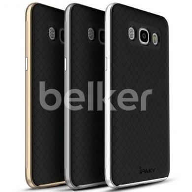 Противоударный чехол для Samsung Galaxy J7 2016 J710 iPaky Carbon TPU Черный смотреть фото | belker.com.ua