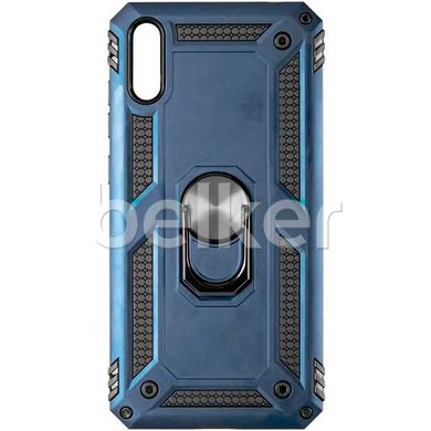 Противоударный чехол для Xiaomi Mi 9 Lite Hard Defence Series New Синий смотреть фото | belker.com.ua