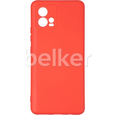 Противоударный чехол для Motorola G72 Full soft case Красный