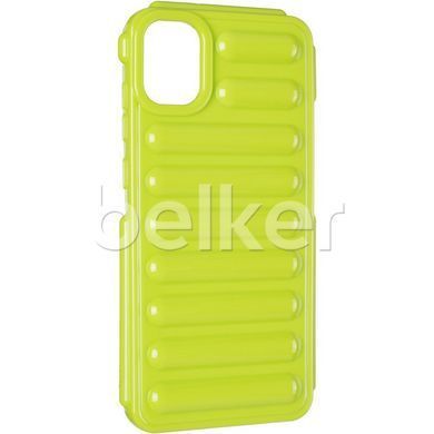 Силиконовый чехол для Xiaomi Redmi 13 Grill Case Салатовый смотреть фото | belker.com.ua