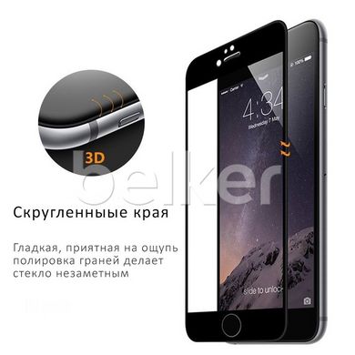 Защитное стекло для iPhone 6 Tempered Glass 3D Черный смотреть фото | belker.com.ua
