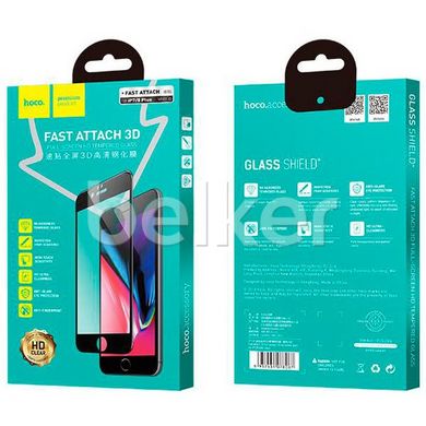 Защитное стекло для iPhone 7 Plus Hoco 3D Fast Action Белый смотреть фото | belker.com.ua