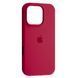 Чехол для iPhone 16 Pro Max Silicone Case (replica) Алый