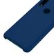 Оригинальный чехол для Xiaomi Redmi 7 Soft Silicone Case Темно-синий в магазине belker.com.ua