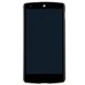 Пластиковый чехол для LG Nexus 5 D821/D820 Nillkin Frosted Shield Черный в магазине belker.com.ua