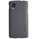 Пластиковый чехол для LG Nexus 5 D821/D820 Nillkin Frosted Shield Черный в магазине belker.com.ua