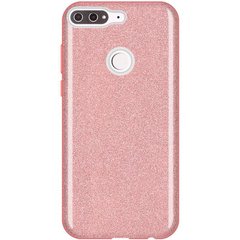Силиконовый чехол для Huawei Y7 Prime 2018 Remax Glitter Silicon Розовый смотреть фото | belker.com.ua
