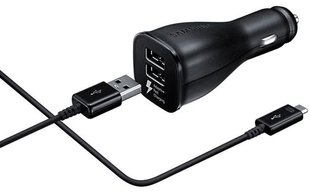 Автомобильное зарядное устройство Samsung Fast Charge с кабелем USB Type C