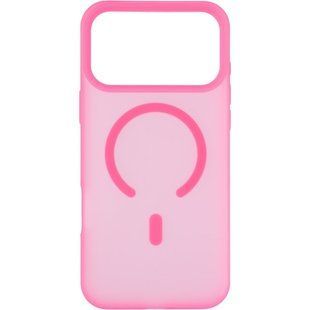 Чехол для iPhone 18 Pro Max Gelius AirLight (MagSafe) Малиновый