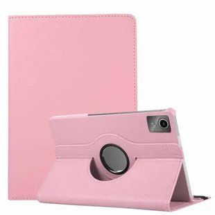 Чехол для Lenovo Xiaoxin Pad 2024 Поворотный Розовый