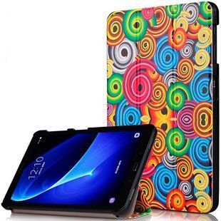Чехол для Samsung Galaxy Tab A 10.1 T580, T585 Moko Цветная спираль смотреть фото | belker.com.ua