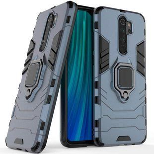 Противоударный для Xiaomi Redmi Note 8 Pro Transformer Ring case Серый смотреть фото | belker.com.ua