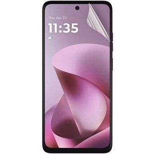 Противоударная TPU пленка Motorola G57 Power Optima Anti-Shock Матовая