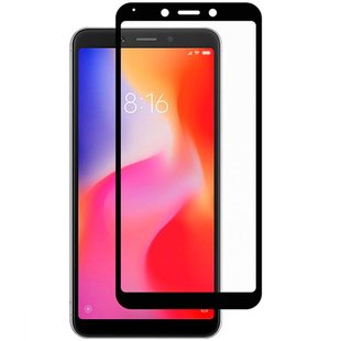 Защитное стекло для Xiaomi Redmi 6 Optima 3D Черный смотреть фото | belker.com.ua