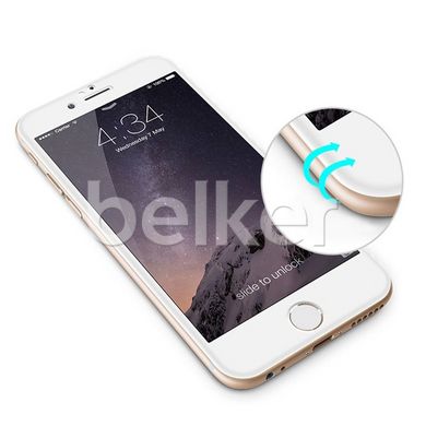 Защитное стекло для iPhone 6 Tempered Glass 3D Белый смотреть фото | belker.com.ua