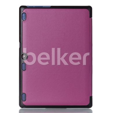 Чехол для Lenovo Tab 3 10.1 x70 Moko кожаный Фиолетовый смотреть фото | belker.com.ua