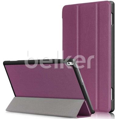 Чехол для Lenovo Tab 4 10.1 Plus x704 Moko кожаный Фиолетовый смотреть фото | belker.com.ua