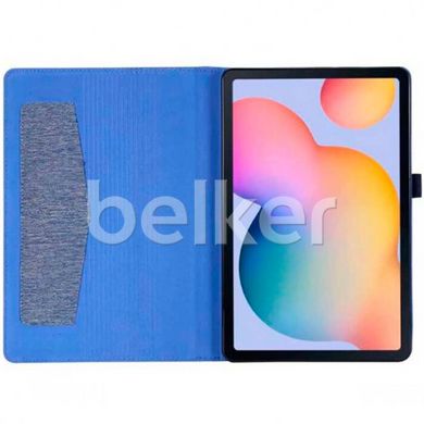 Чехол для Samsung Galaxy Tab S6 Lite 10.4 P610 Textile case Синий смотреть фото | belker.com.ua