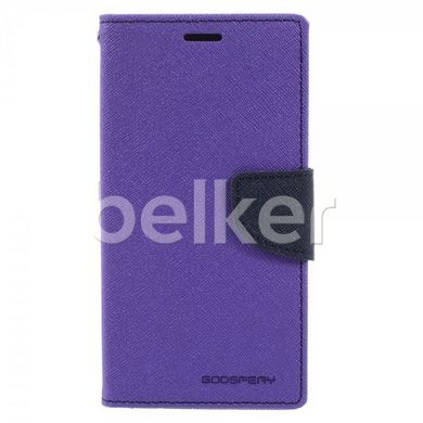 Чехол книжка для Samsung Galaxy J2 J200 Goospery Фиолетовый смотреть фото | belker.com.ua