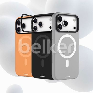 Чехол на iPhone 17 Pro Max Youngkit Cream Series with MagSafe Черный