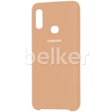 Оригинальный чехол для Samsung Galaxy A10s (A107) Soft Case Бежевый смотреть фото | belker.com.ua