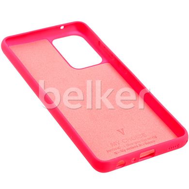 Оригинальный чехол для Samsung Galaxy A52 Soft Case Малиновый смотреть фото | belker.com.ua