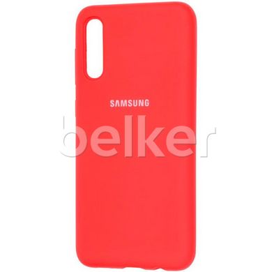 Оригинальный чехол для Samsung Galaxy A70 A705 Soft Silicone Case Красный смотреть фото | belker.com.ua