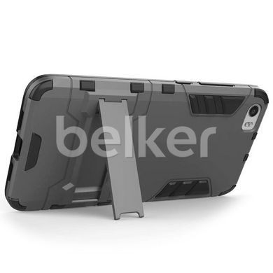 Противоударный чехол для Xiaomi Mi5 Honor Hard Defence Тёмно-серый смотреть фото | belker.com.ua
