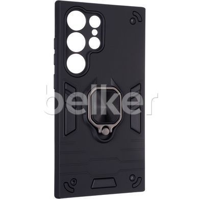 Противоударный чехол Samsung Galaxy S24 Ultra Gelius Hard Defence PC Series Черный