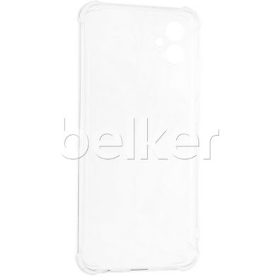 Противоударный силиконовый чехол для Samsung Galaxy A04e (A042) Gelius Proof Прозрачный