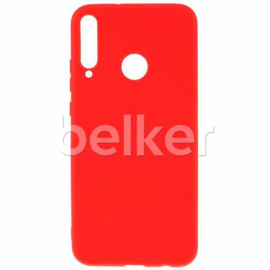 Силиконовый чехол для Huawei P40 Lite E Full soft case Красный смотреть фото | belker.com.ua