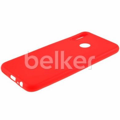 Силиконовый чехол для Huawei P40 Lite E Full soft case Красный смотреть фото | belker.com.ua