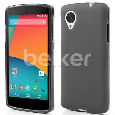Силиконовый чехол для LG Nexus 5 D821/D820 Belker Черный смотреть фото | belker.com.ua
