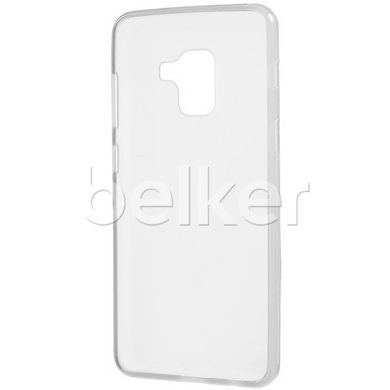Силиконовый чехол для Samsung Galaxy A8 Plus 2018 (A730) Belker Белый смотреть фото | belker.com.ua
