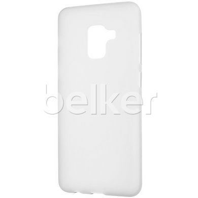 Силиконовый чехол для Samsung Galaxy A8 Plus 2018 (A730) Belker Белый смотреть фото | belker.com.ua