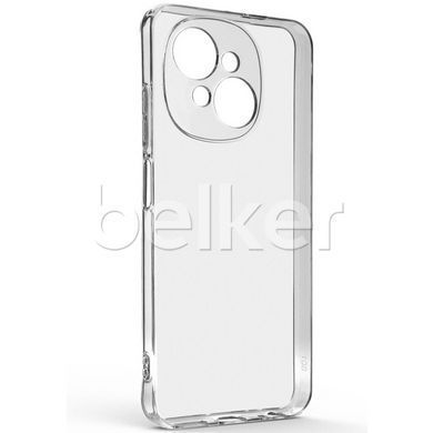 Силиконовый чехол для Tecno Spark GO 2025 Hoco ультратонкий Прозрачный