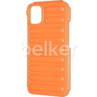Силиконовый чехол для Xiaomi Redmi 13 Grill Case Оранжевый смотреть фото | belker.com.ua