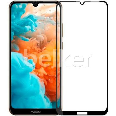 Защитное стекло  Huawei Y6 2019 Tempered Glass 3D Full Glue Черный смотреть фото | belker.com.ua