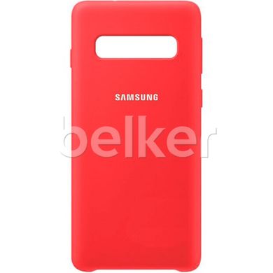 Защитный чехол для Samsung Galaxy S10 Plus G975 Original Soft Case Красный смотреть фото | belker.com.ua