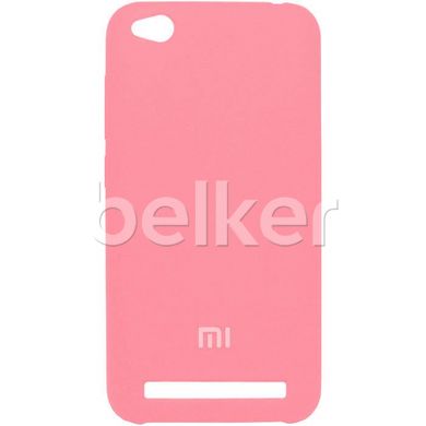 Защитный чехол для Xiaomi Redmi 5A Original Soft Case Розовый смотреть фото | belker.com.ua