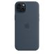 Чехол Apple Silicone Case MagSafe для iPhone 15 Plus Синий в магазине belker.com.ua