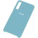 Оригинальный чехол Samsung Galaxy A7 2018 (A750) Silicone Case Голубой в магазине belker.com.ua