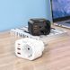 Сетевая зарядка с розеткой Hoco NS3 2USB+PD+1BIT 4000W Белый в магазине belker.com.ua