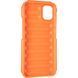 Силиконовый чехол для Xiaomi Redmi 13 Grill Case Оранжевый в магазине belker.com.ua