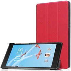 Чехол для Lenovo Tab 4 7.0 Essential TB-7304 Moko кожаный Красный смотреть фото | belker.com.ua