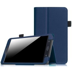 Чехол для Samsung Galaxy Tab A 7.0 T280, T285 TTX Кожаный Темно-синий смотреть фото | belker.com.ua