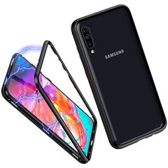 Магнитный чехол для Samsung Galaxy A70 2019 A705 Case Magnetic Frame Черный смотреть фото | belker.com.ua