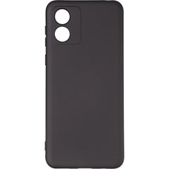Противоударный чехол для Motorola E13 Full soft case Черный