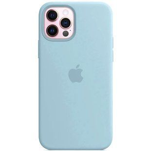 Чехол для iPhone 16 Pro Max Silicone Case (replica) Светло голубой