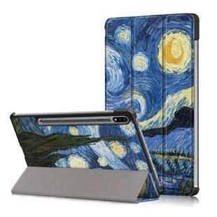 Чехол для Samsung Galaxy Tab S9 FE Plus 12.4 Moko Звездная ночь